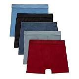 Hanes Ultimate Boys' Originals Boxer Brief Underwear, SuperSoft Boxer Briefs for Boys, Assorted 5-Pack