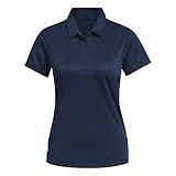 adidas Women's Standard Solid Performance Polo Shirt, Collegiate Navy, X-Large