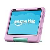 Amazon Fire 10 HD Kids tablet (newest model) ages 3-7 | Bright 10.1" HD screen with included ad-free and exclusive content, robust parental controls, 13-hr battery, 32 GB, Pink