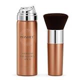 Airbrush Foundation Makeup Spray Full Coverage Foundation for Mature Skin, 02 Beige