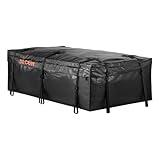 CURT 18221 Extended Roof Rack Cargo Bag Black