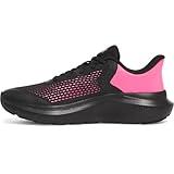 Under Armour Girls' Grade School Rogue 5, (002) Black/Aero Pink/Aero Pink, 4, US