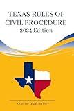 Texas Rules Of Civil Procedure Booklet