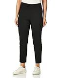 Briggs New York Super Stretch Millennium Slimming Pull-on Ankle Pant Pants, Black, 16