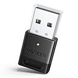 UGREEN USB Bluetooth Adapter, 5.4 Bluetooth Adapter for PC, Plug & Play for Windows 11/10/8.1, Bluetooth Receiver & Transmitter for Keyboard/Mouse/Headphone/Speakers/Printer