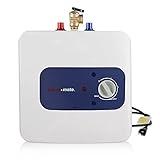 thermomate Mini Tank Water Heater Electric, 1.32 Gallons Small Under Sink Water Heater for Point of Use Instant Hot Water 110V 120V, Wall or Floor Mounted, UL Listed ES150