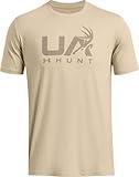 Under Armour 1366014-289-XL Men's UA Antler Hunt Logo T-Shirt Khaki Base XL