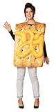 Rasta Imposta Cracker with Cheezy Cheese Costume Appetizer Snack Food Womens Mens Dress Up Cosplay Party Costumes, Adult One Size