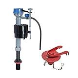 Fluidmaster K-400H-039 High Performance Toilet Fill Valve with 2-Inch Adjustable Toilet Flapper Kit