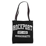 Rockport Massachusetts MA Vintage Established Tote Bag