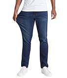 Mugsy Fultons Men’s Jean - Classic Fit Blue Denim Jeans for Men - Comfortable & Flexible Pants for Men - True to Size, 36W x 32L