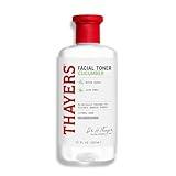 THAYERS Alcohol-Free, Hydrating Cucumber Witch Hazel Facial Toner with Aloe Vera Formula, Vegan, Dermatologist Tested and Recommended, 12 Oz (Packaging May Vary)