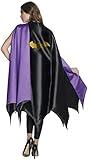 DC Comics Superheroes: Batgirl Lined Cape for Adults by Rubies, Women's No Size