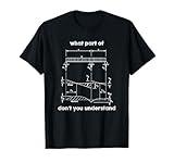 Funny Civil Engineering Continuous Beam T-Shirt