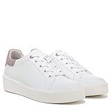 Naturalizer Womens Morrison2.0 Sneaker White Leather Grey Suede 7 M