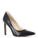 Nine West Women's Tatiana Pump, Black Leather, 11