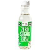 Wholesome Yum Keto Simple Syrup - Skinny Sugar Free Simple Syrup With Monk Fruit & Liquid Allulose - Natural Sweetener For Drinks, Cocktails, Coffee, & Cooking - Low Carb, Gluten Free (12 fl oz)