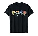 Vintage Floral Illustration Flower And Botany idea T-Shirt