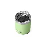 YETI Rambler 10 oz Stackable Lowball 2.0, Vacuum Insulated, Stainless Steel with MagSlider Lid, Key Lime