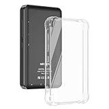 MECHEN H1 Pro MP3 Player Case, Clear Case for Mp3 Player Anti-Scratch Shock Absorption 4.0 inch Case Crystal Clear