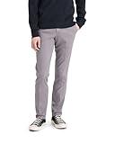 Dockers Men's Slim Fit Easy Khaki Pants, Burma Grey, 34W x 32L