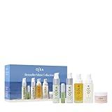 OSEA Bestseller Minis Collection - 6-Piece Mini Face & Body Set for Glowing Skin - Includes Cleanser, Hyaluronic Serum, Protection Cream, Body Scrub, Body Oil & Body Balm - Perfect Holiday Gift Set