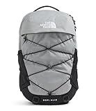 THE NORTH FACE Borealis Commuter Laptop Backpack | Water Repellent Finish, 16" Laptop Sleeve, Large Main Compartment for Everyday Carry, Meld Grey Dark Heather/TNF Black-NPF, One Size