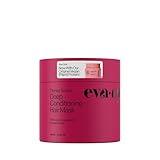 Eva NYC Therapy Session Deep Conditioning Hair Mask with Vegan Protein, Jojoba Oil + Argan Oil - Hydrate, Soften + Repair Hair Strength - Sulfate Free - Warm Vanilla Scent - 13.5 fl oz