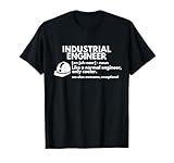 Funny Industrial Engineer Definition Engineering Gift T-Shirt