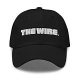 HBO - The Wire Logo Embroidered Hat - Officially Licensed - Black