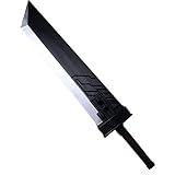 42.5" Fantasy Foam Sword, Anime Cosplay Sword, Buster Sword, PU Foam Zweihander Broad Sword