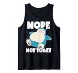 Pokémon - Snorlax Sleeping Nope Not Today Tank Top