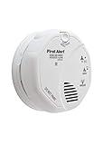 First Alert Battery Powered SCO500B Wireless Interconnected Photoelectric Smoke and Carbon Monoxide Combo Alarm with Voice and Location