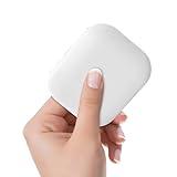 ANJANK Mini Travel White Noise Machine for Adults, Portable Sound Machine, 20 Soothing Sounds, Powerful Battery, 30-Level Volume, Sleep Timer, Noise Maker for Baby Kids Sleeping, Gifts, Home