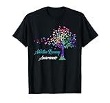 Tree Ribbon Addiction Recovery Awareness T-Shirt