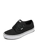 Vans Men's Atwood Shoe | Low-Top Fashion Sneakers for Work, Walking & Casual Everyday Wear, Black/White, 9