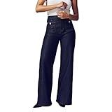 Oprah Favorite Pants Wide Leg Daily Deals of The Day Prime Today Oprah's Favorite Jeans Pants Oprah Jeans Womens Jeans Trendy Fall 2024 High Waisted Stretch Jeans for Women Tummy Control