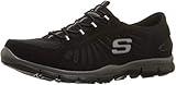 Skechers Sport Women's Gratis-In Motion Fashion Sneaker, Black, 7.5 M US