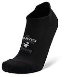 Balega Hidden Comfort Performance No Show Athletic Running Socks for Men and Women (1 Pair), Black, Large
