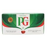 PG Tips Black Tea, Non-Pyramid Tea Bags, 40 Count (Pack of 2)