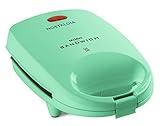 Nostalgia MyMini Personal Sandwich Maker, Nonstick Panini Press, Pizza Pockets, Quesadillas, Mint Green