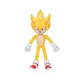 Sonic 3 Movie Action Figures - 5-Inch Super Sonic Collector Toy Figure, Highly Articulated for Boys & Girls - Officially Licensed 3 Movie Product