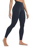 CRZ YOGA Butterluxe High Waisted Lounge Legging 25" - Workout Leggings for Women Buttery Soft Yoga Pants True Navy Large