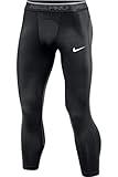 Nike Mens Pro 3/4 Length Training Tight (Black, Medium)