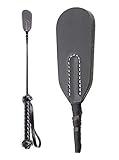 Riding Crop Real English 17 in, Premium Quality Crops, Equestrianism Horse Crop, English Equipment Black