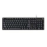 Logitech G413 SE Full-Size Mechanical Gaming Keyboard - Backlit Keyboard with Tactile Mechanical Switches, Anti-Ghosting, Compatible with Windows, macOS - Black Aluminum