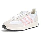 adidas Women's Run 70s 2.0 Sneaker, White/Preloved Scarlet/Blue, 9