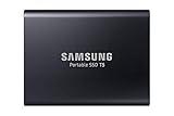 SAMSUNG T5 Portable SSD 1TB - Up to 540MB/s - USB 3.1 External Solid State Drive, Black (MU-PA1T0B/AM)