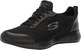 Skechers Women's Squad Sr Food Service Shoe, Black, 8.5