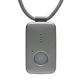 Medical Guardian MGMini – Medical Alert Necklace Systems for Seniors- Fast, Reliable Water-Resistant Panic Button, 4G GPS Tracker with 24/7 Emergency Operator Care -Includes Step Tracking (Silver)